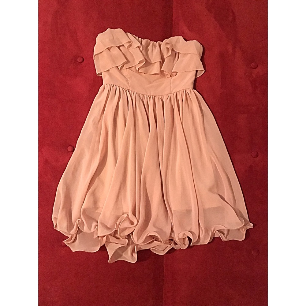 Forever 21 Strapless Pink Dress